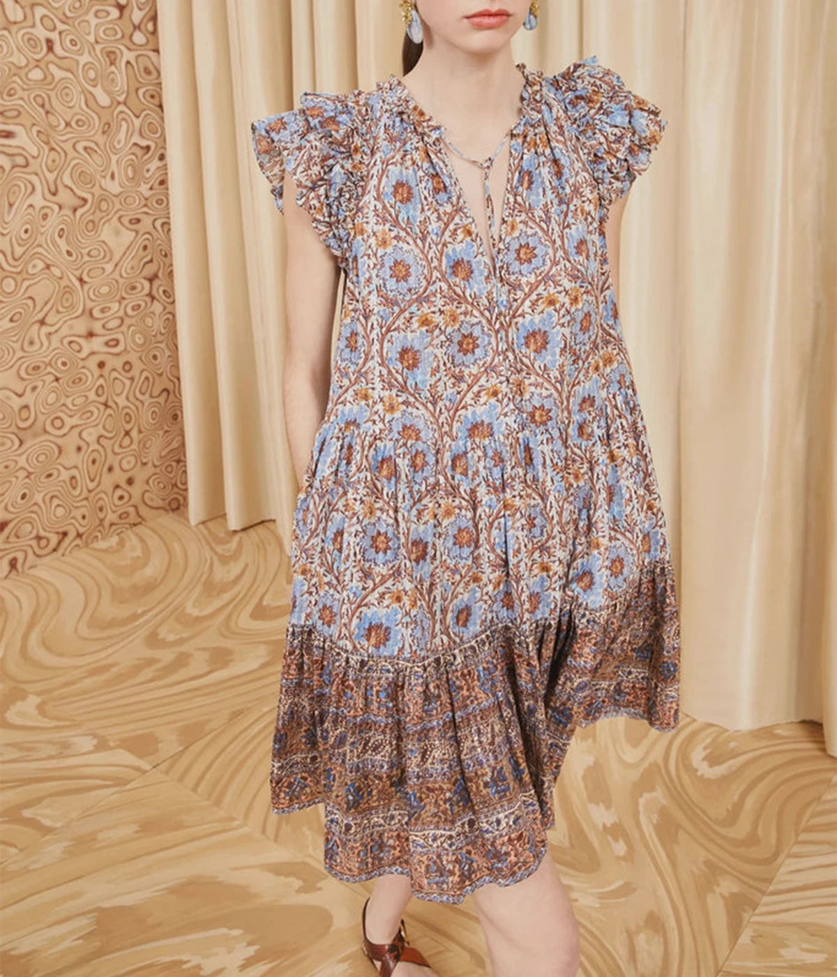 *FINAL SALE* Coletta Dress in Caspia