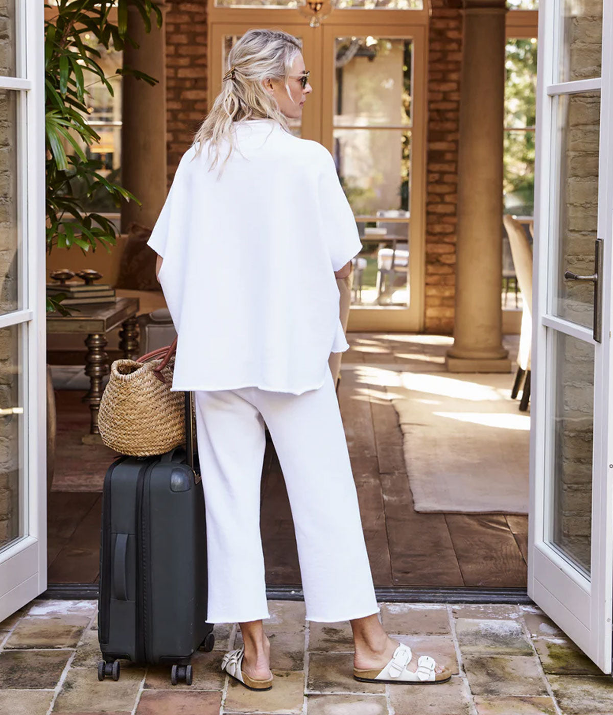 Malibu Travel Set in White