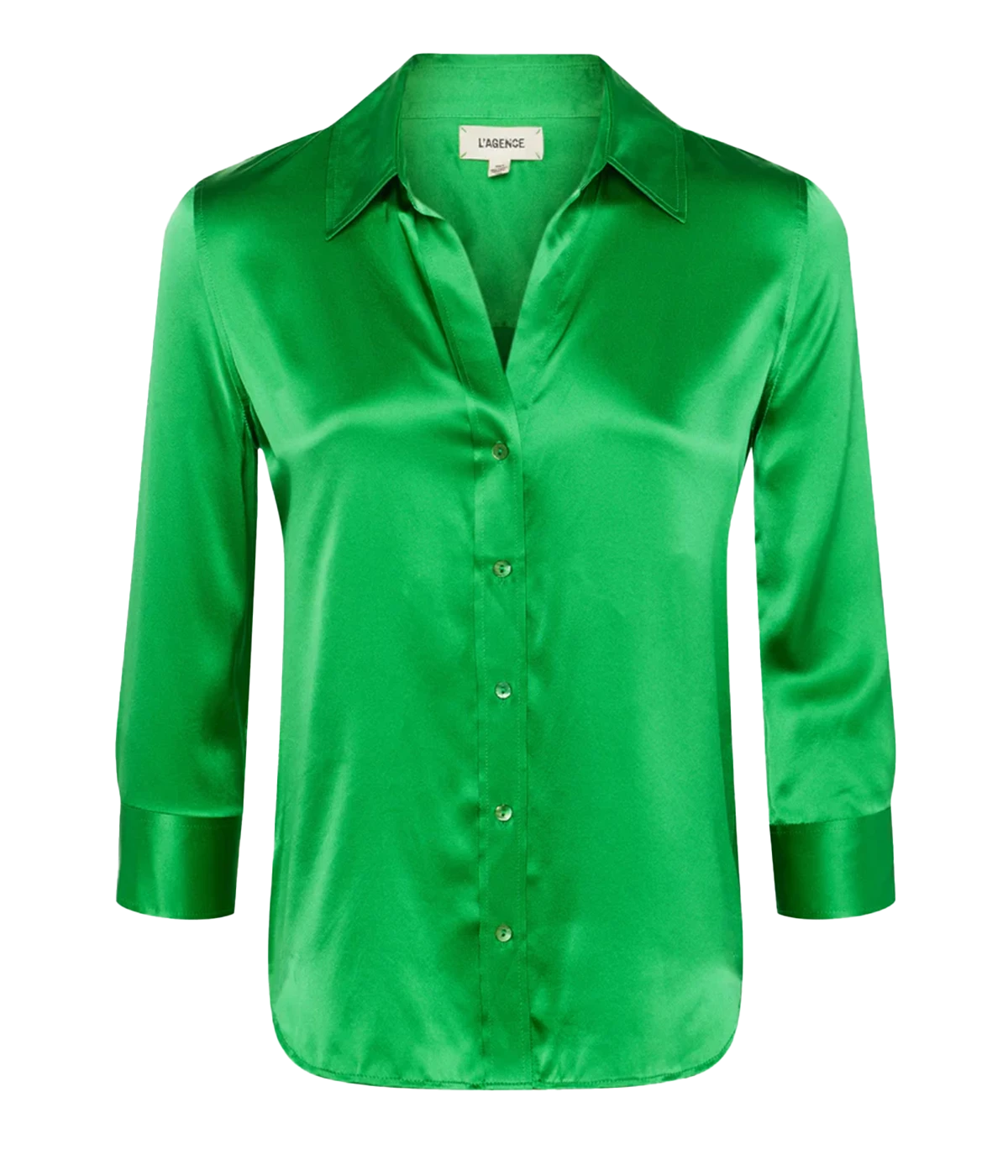 *FINAL SALE* Dani 3/4 Sleeve Blouse in Fern