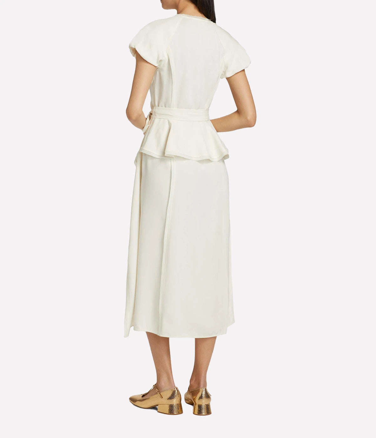 Demetria Dress in Pristine