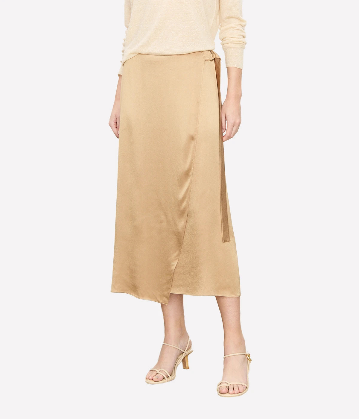 Draped Skirt in Rye
