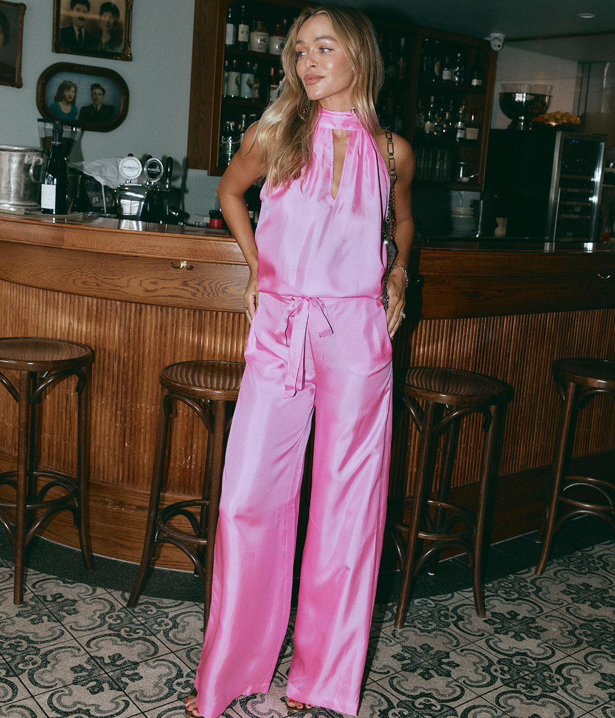 Angie Trousers in Pink