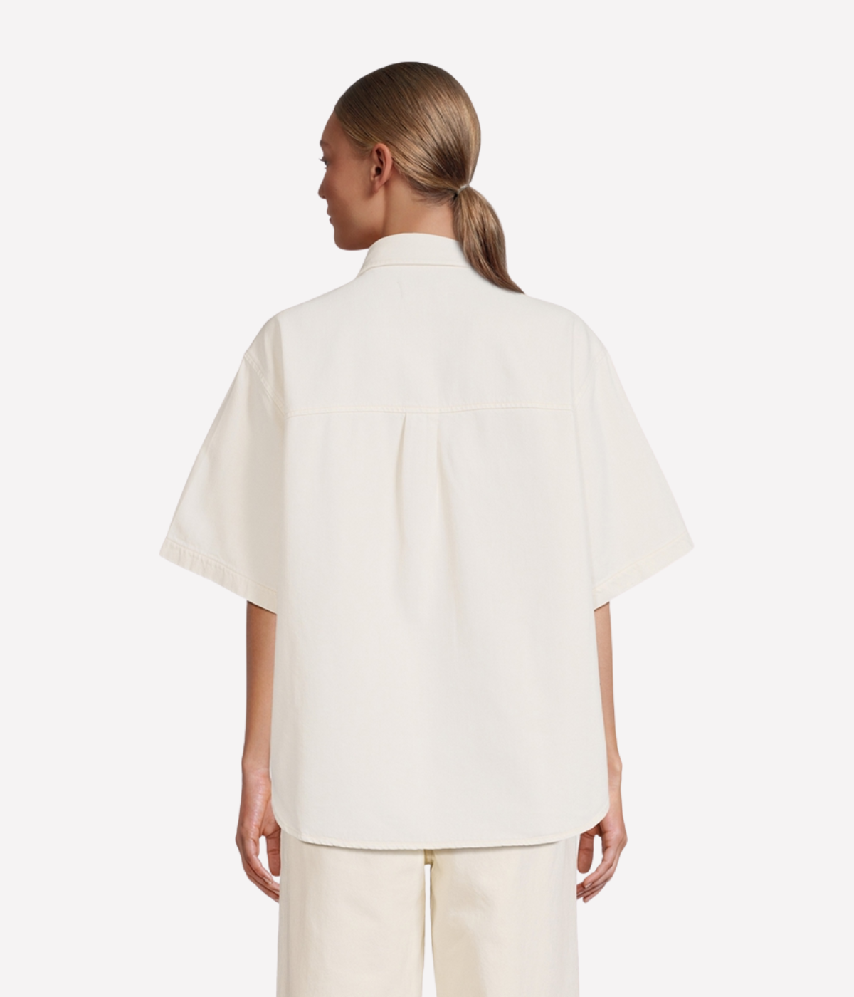Enora Shirt in Brown Rice