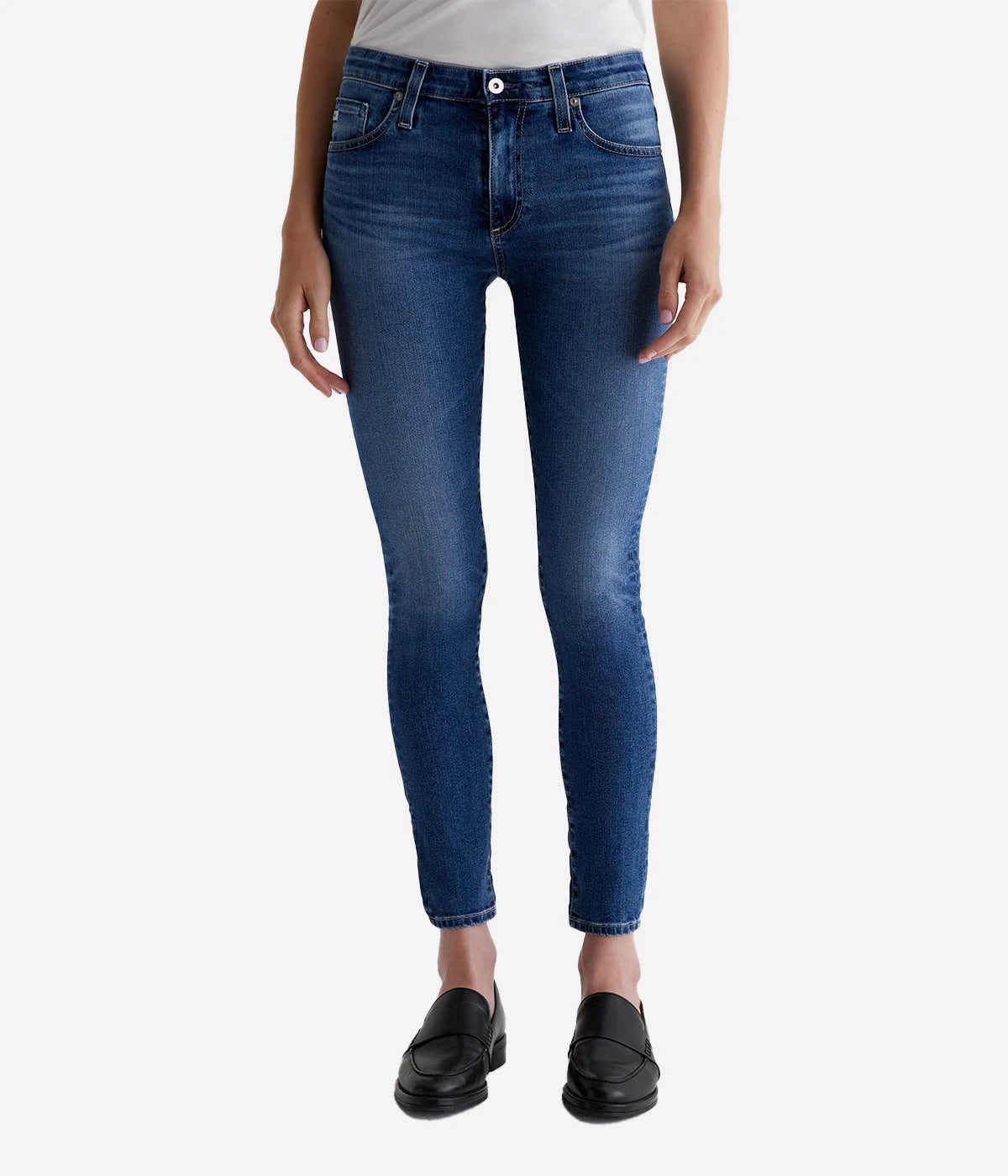 *FINAL SALE* Farrah Ankle Jean in Lucerne
