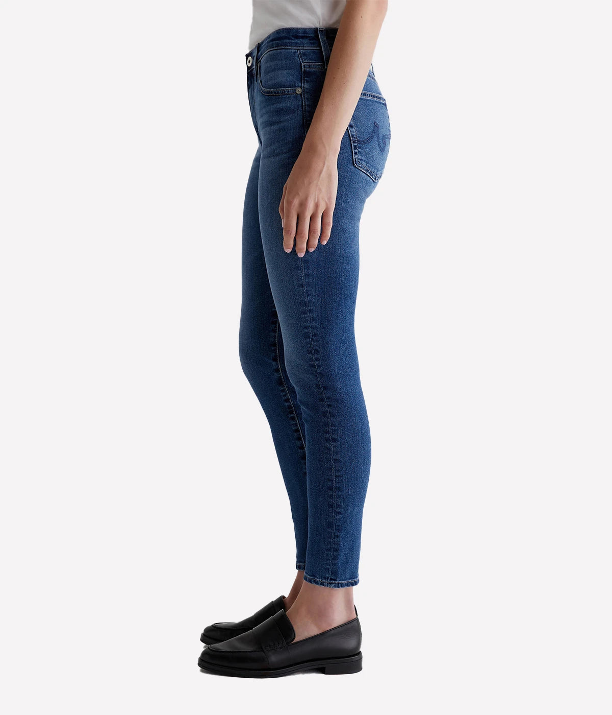 *FINAL SALE* Farrah Ankle Jean in Lucerne