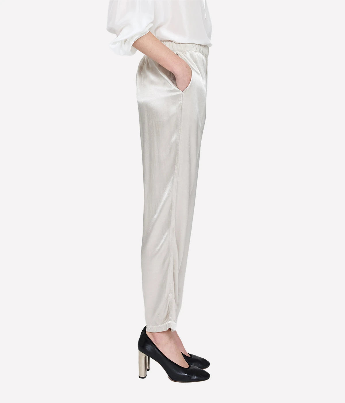 *FINAL SALE* Fez Pant in Silver Mist