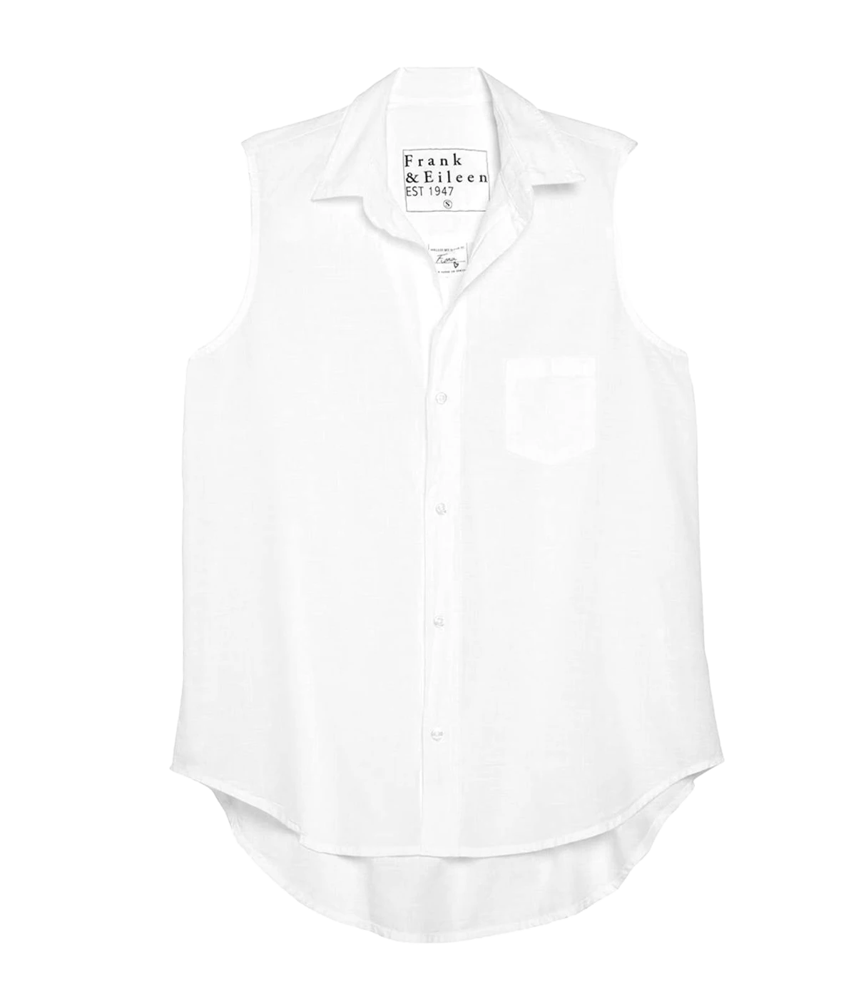 Fiona Cotton Shirt in Classic White