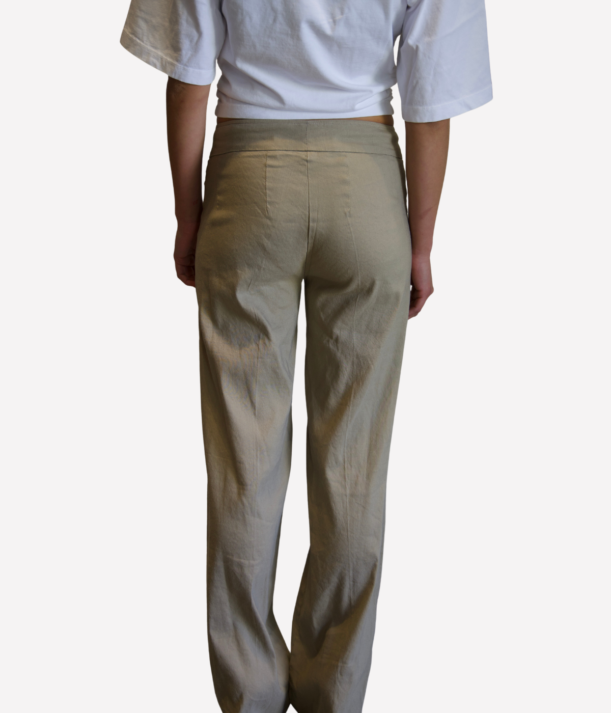 *FINAL SALE* Flavia Linen Pants in KHAKI