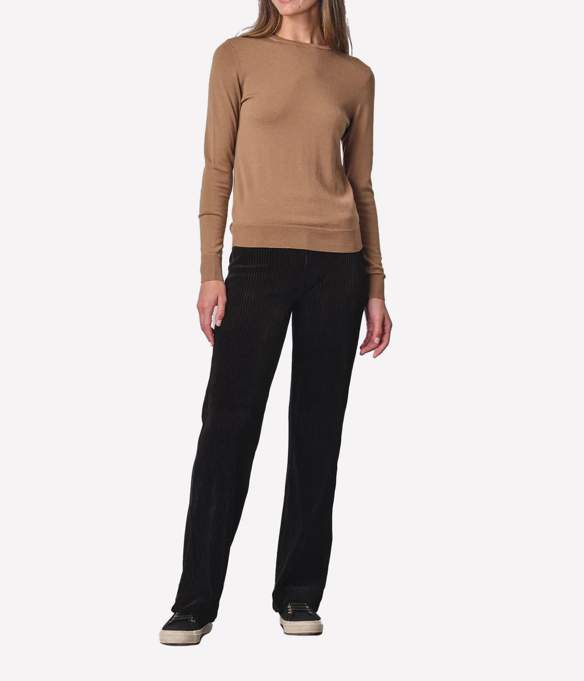 Bellini Flare in Corduroy Black