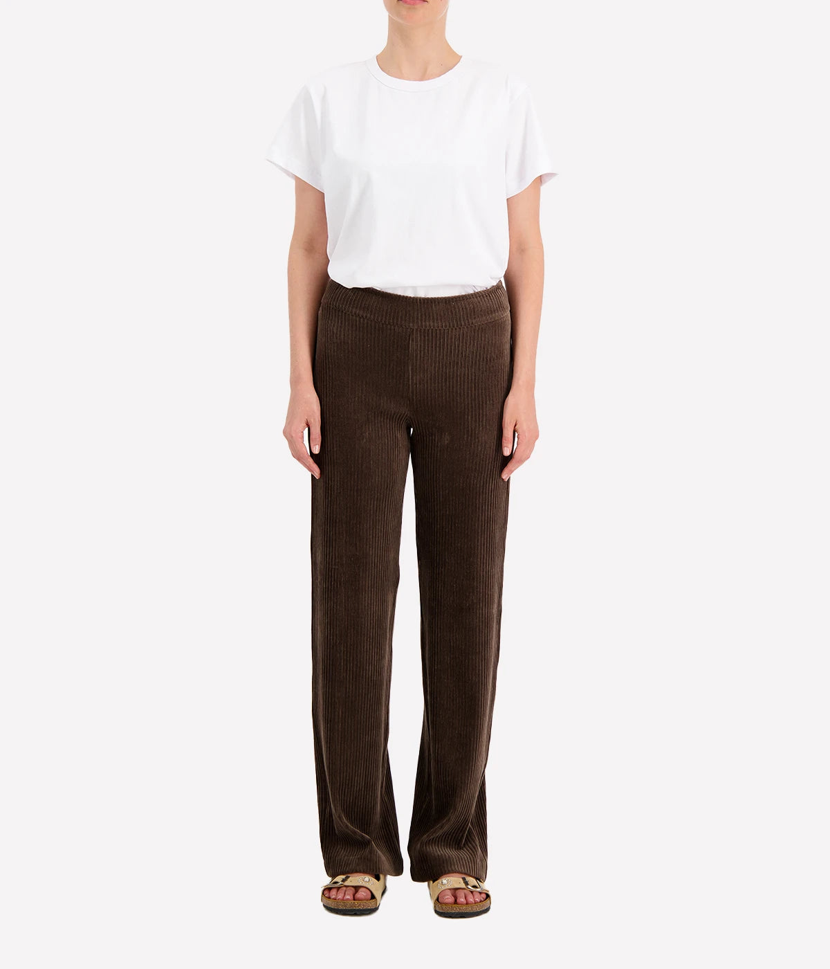 *FINAL SALE* Flavia Pant in Corduroy Moss