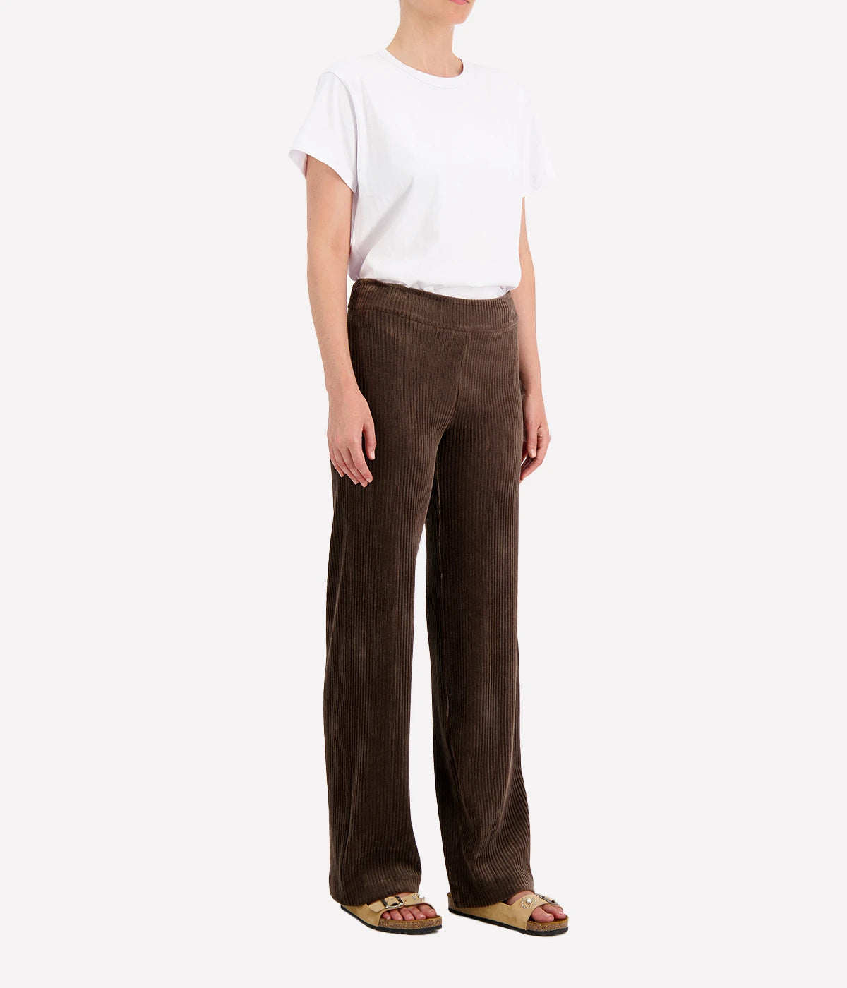 *FINAL SALE* Flavia Pant in Corduroy Moss