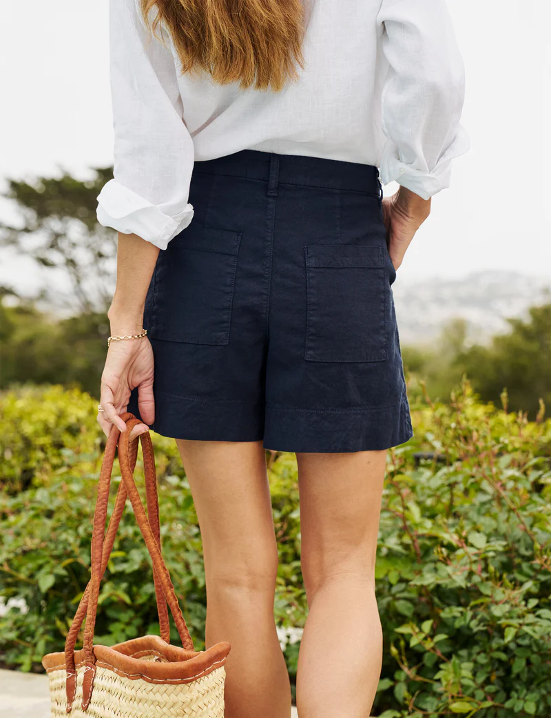 Waterford Tailored Shorts in Navy