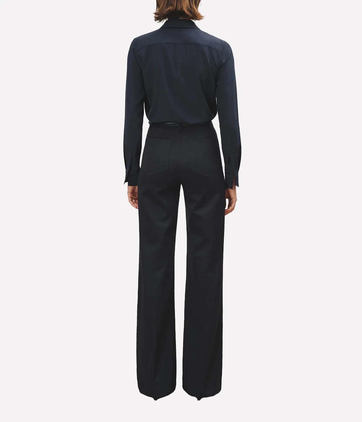 Gaia Slim Shirt in Midnight