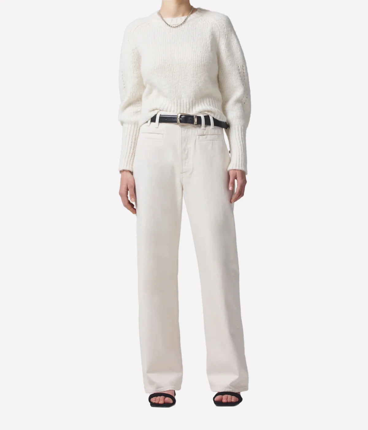 Gaucho Trouser in Marzipan