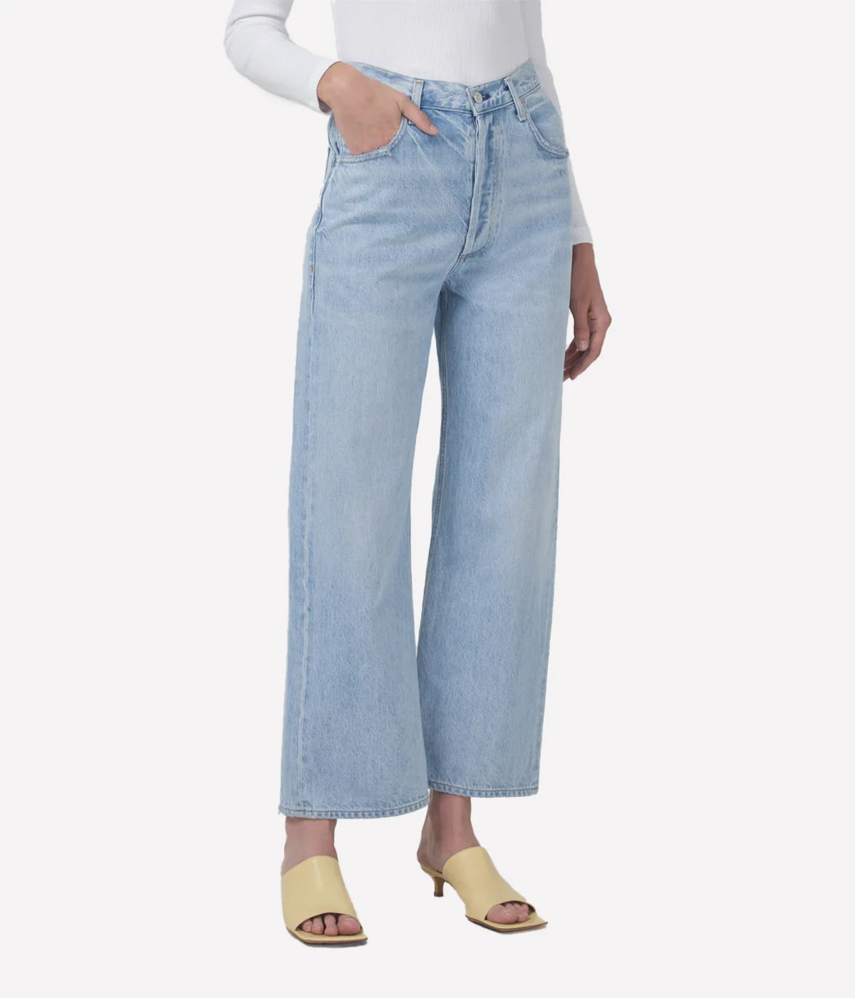 Gaucho Vintage Wide Leg Jean in Enigma