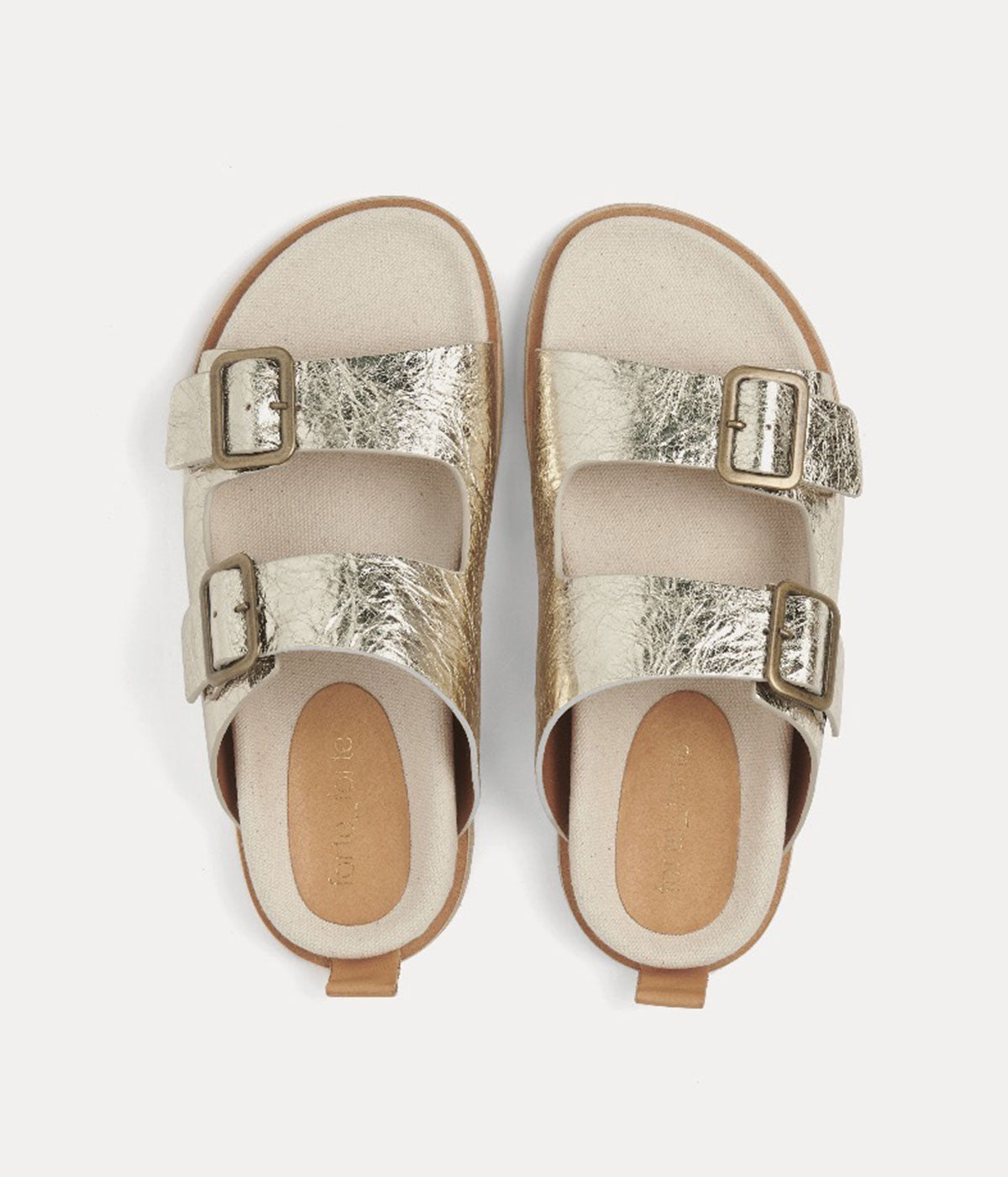 Croquel Leather Sandal in Plantino