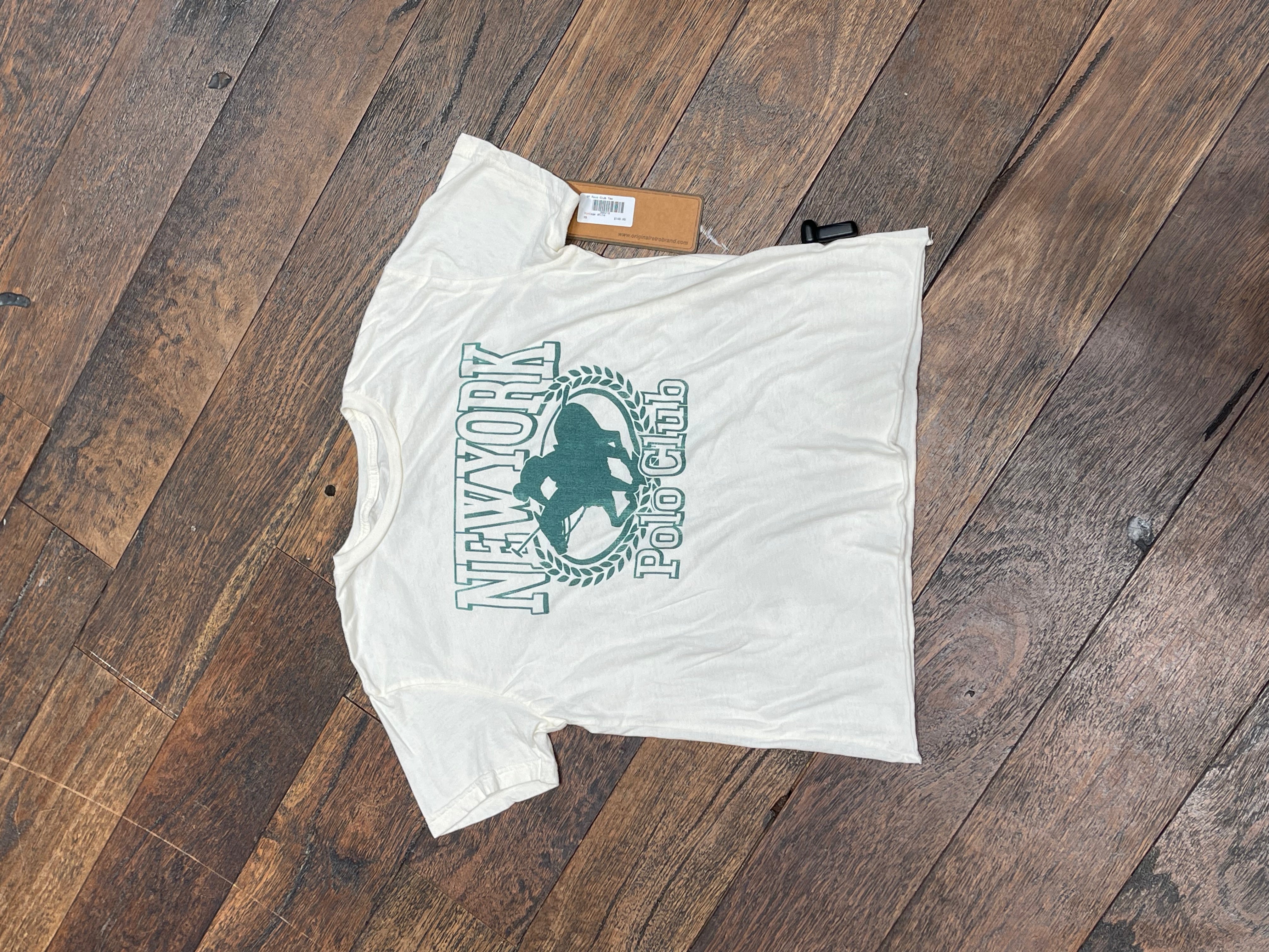 Short Sleeve Maglia in Noce Moscata Lamination