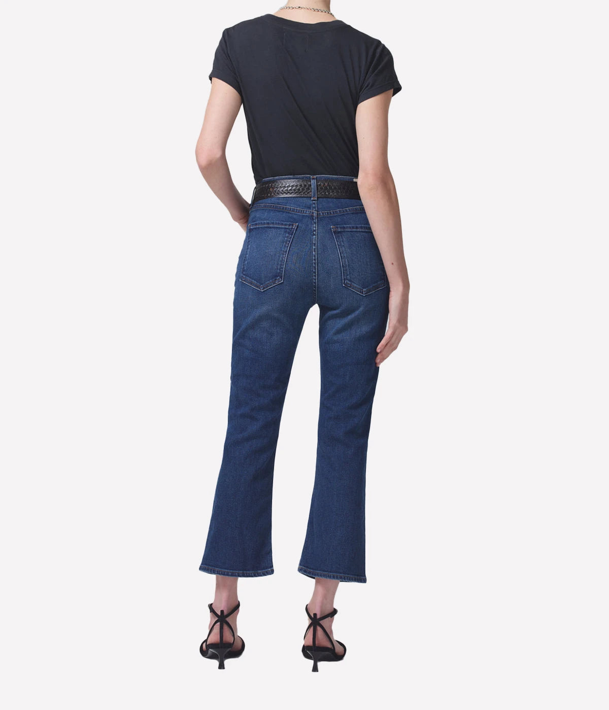 Isola Cropped Boot Jean in Provance