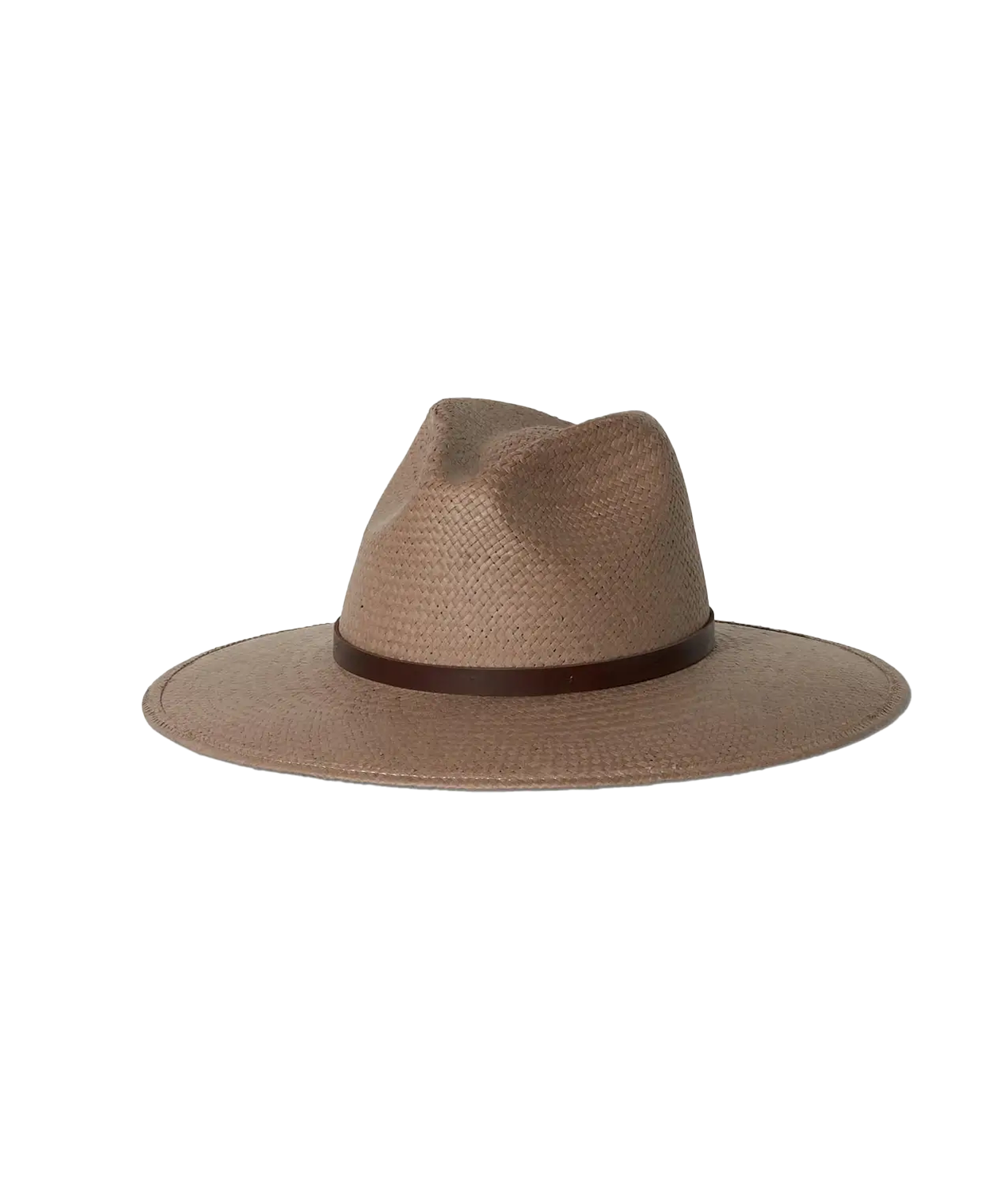 Judith is finished with a rich, brown regenerative leather strap and a statement knot detail on the back. This effortless piece can easily be worn year-round and is meant for traveling with you wherever you go.