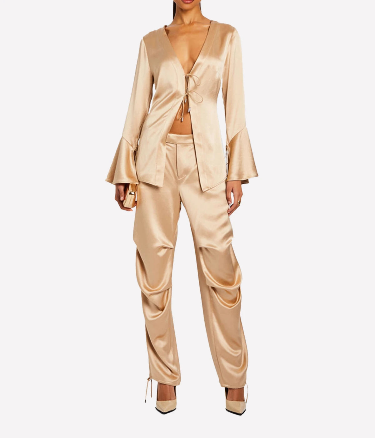 *FINAL SALE* Janae Pant in NUDE