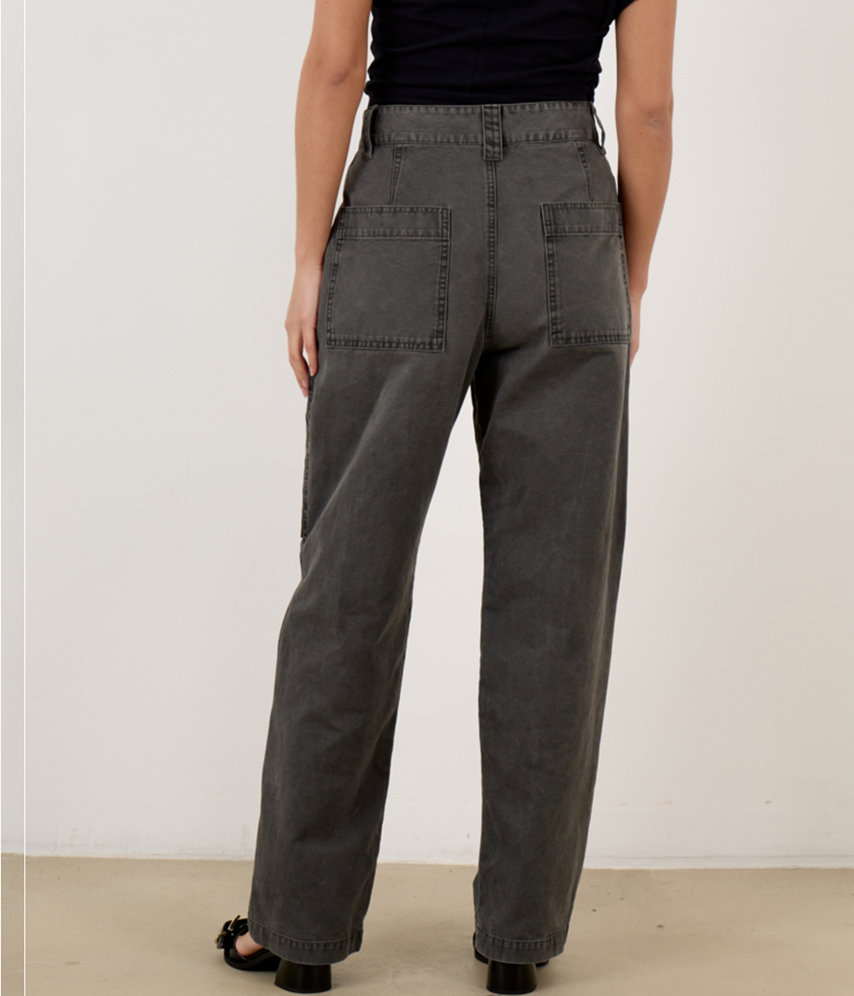 *FINAL SALE* Kanna Pants in Faded Black