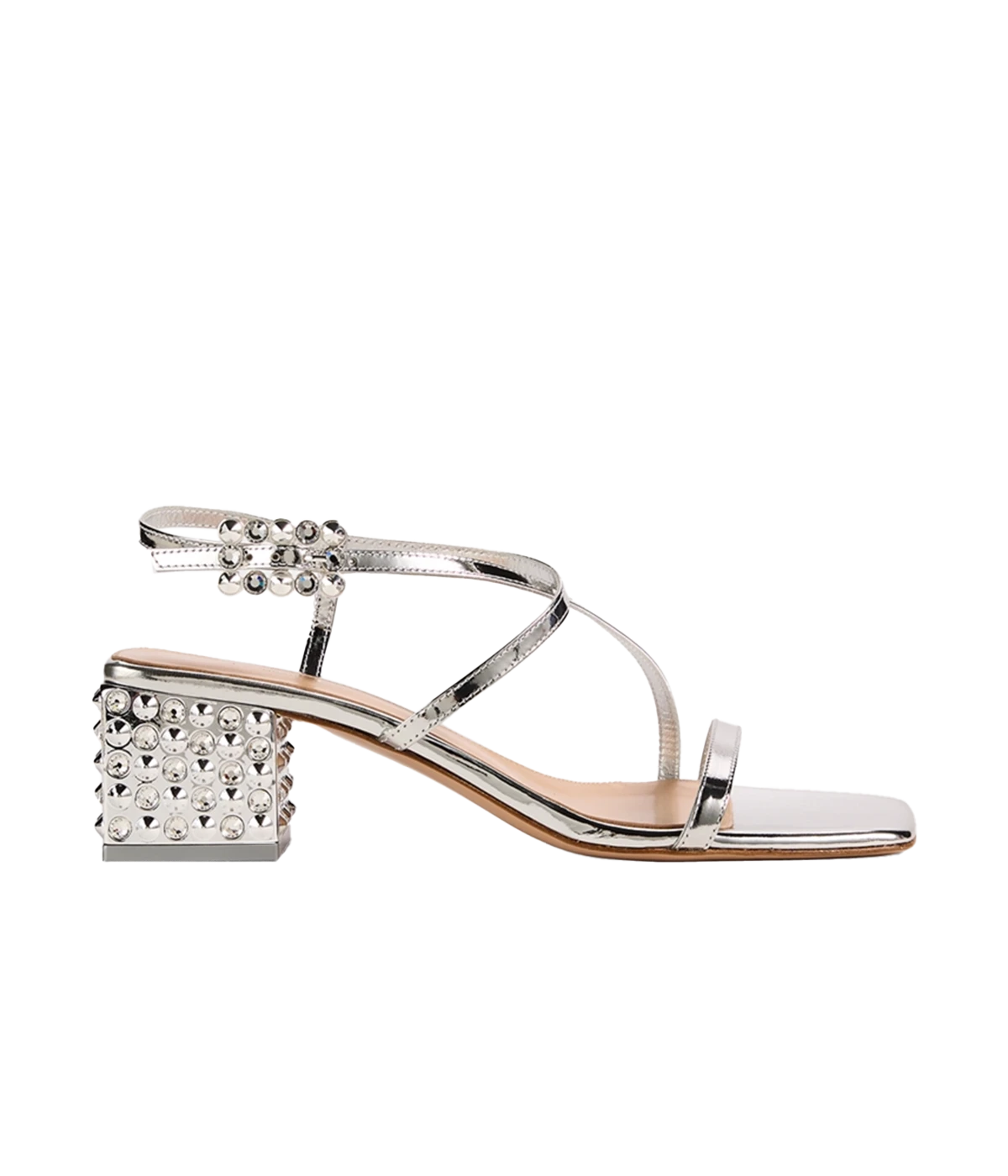 *FINAL SALE* Kara Metal Sandal in Silver