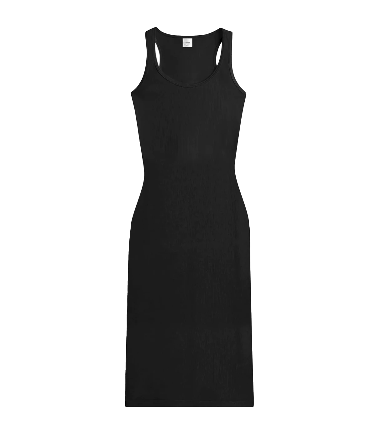 *FINAL SALE* Kelly Racerback Midi Dress in Black