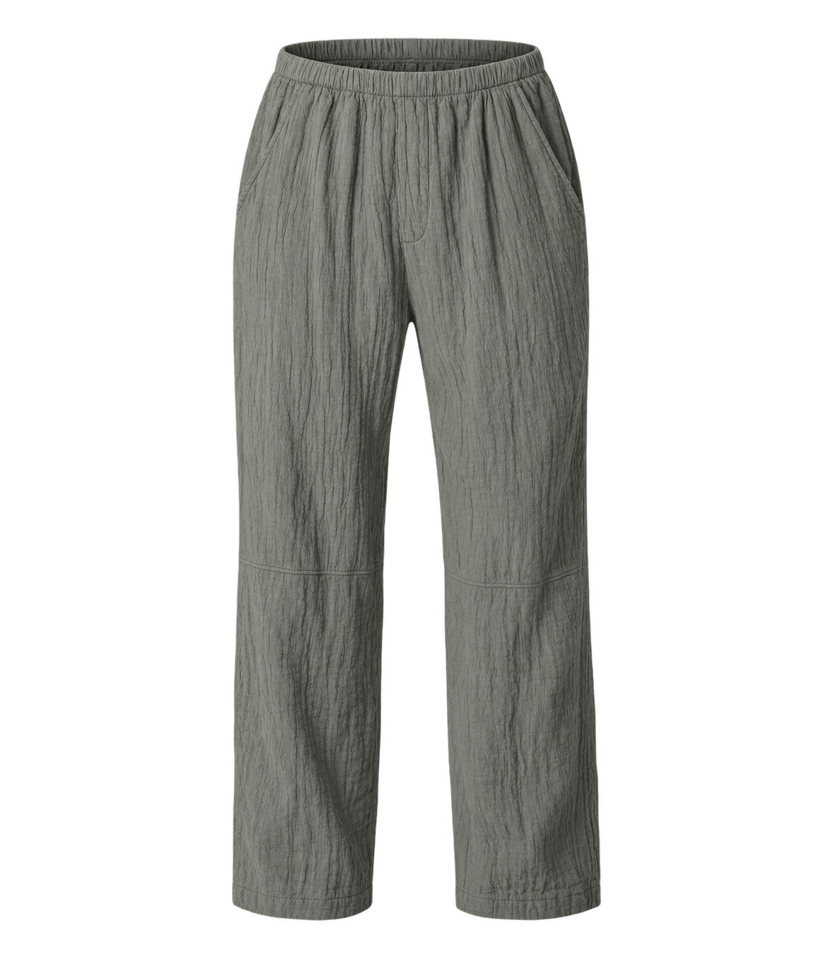 product flat lay image of the Electric & Rose Kick Back Pant in Moss