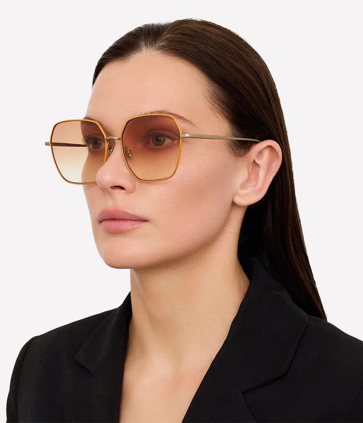 Darcie Sunglass in CAMEL/ MATT CHAMPAGNE