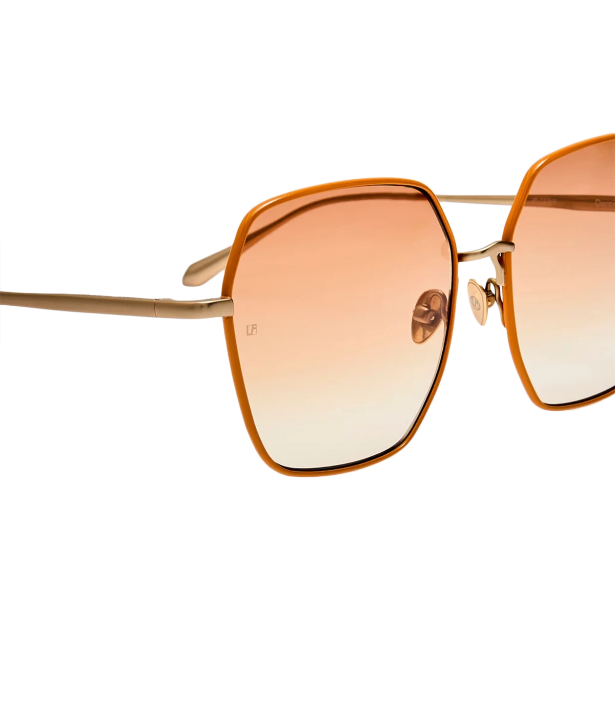 Darcie Sunglass in CAMEL/ MATT CHAMPAGNE