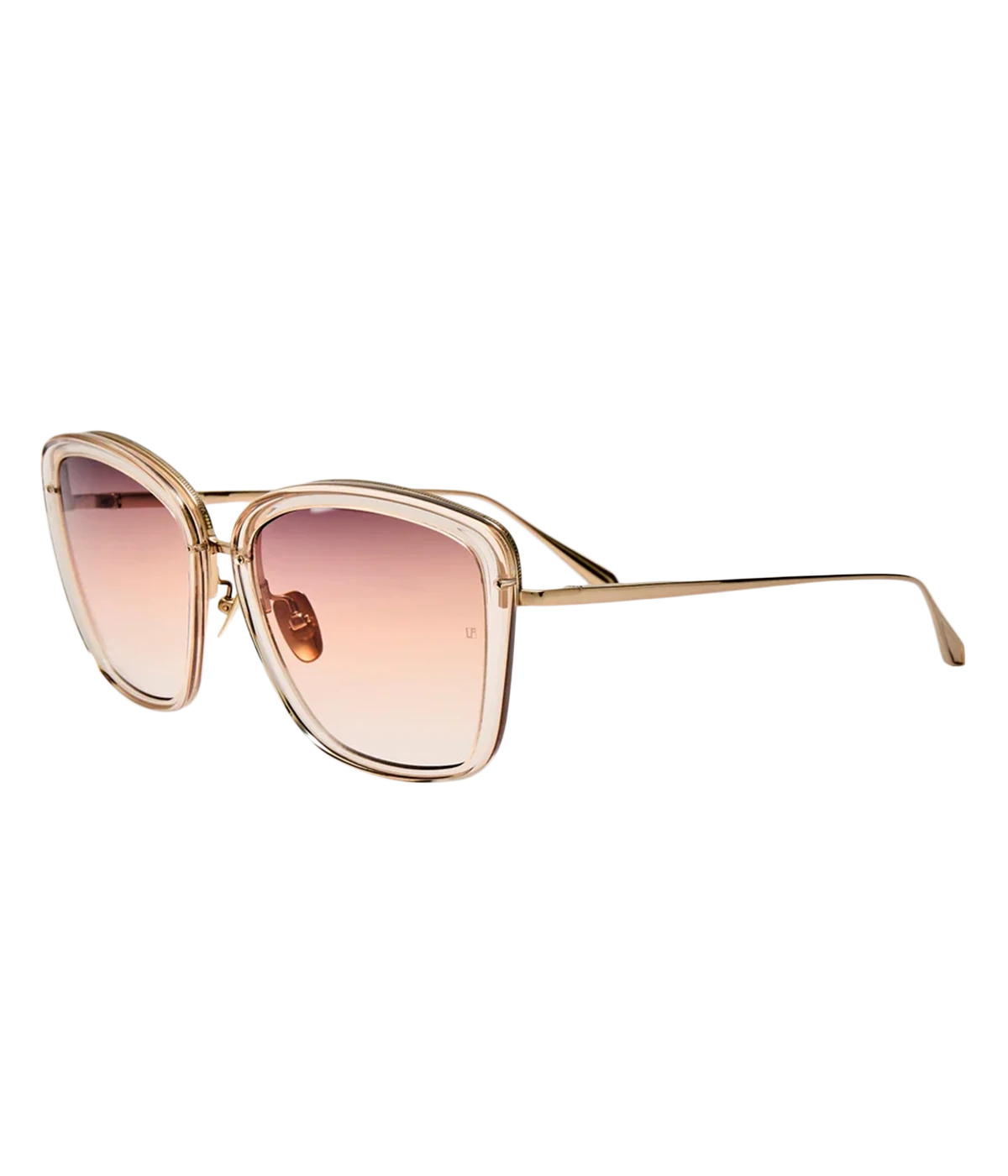 Anais Sunglass in LIGHT GOLD/ ASH GRAD