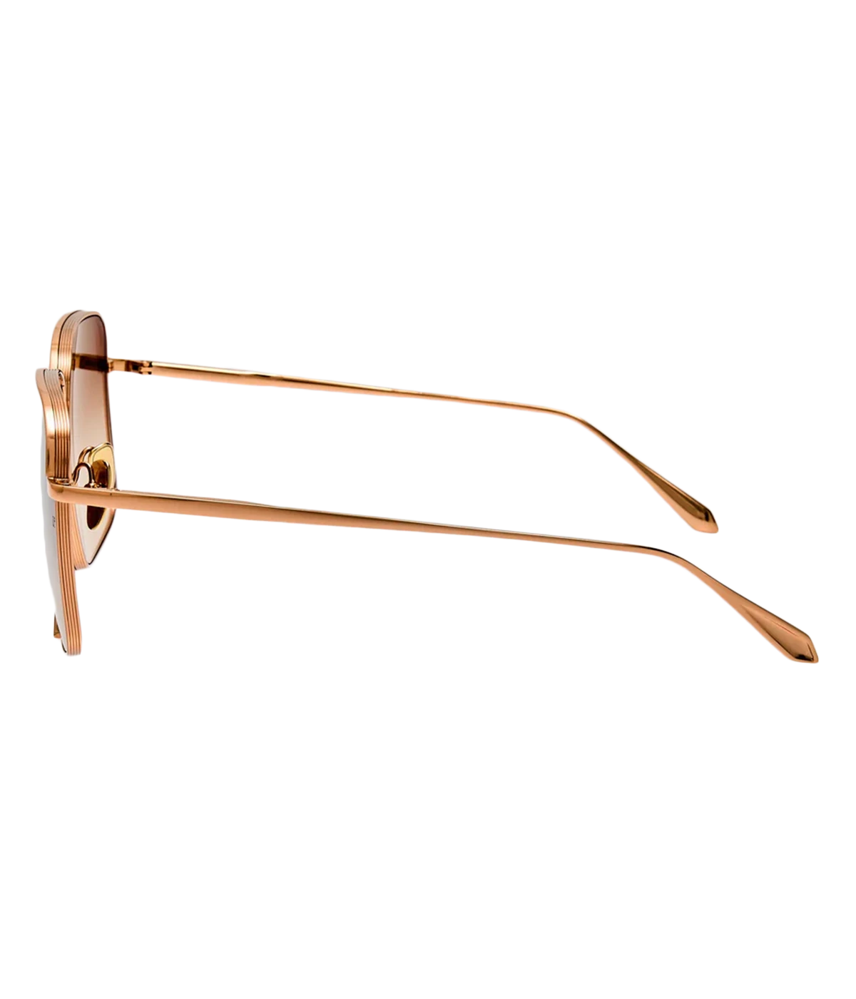 Genevieve Sunglass in ROSE GOLD/ MOCHA GRAD