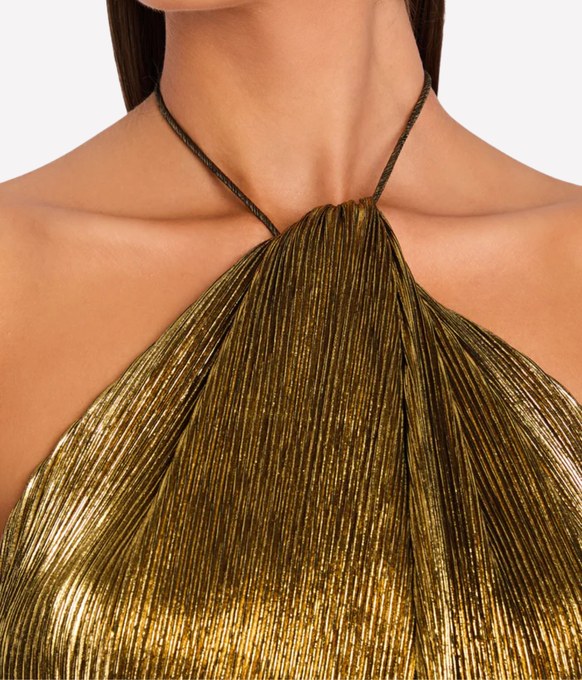 Lavinia Dress in Honey Gold