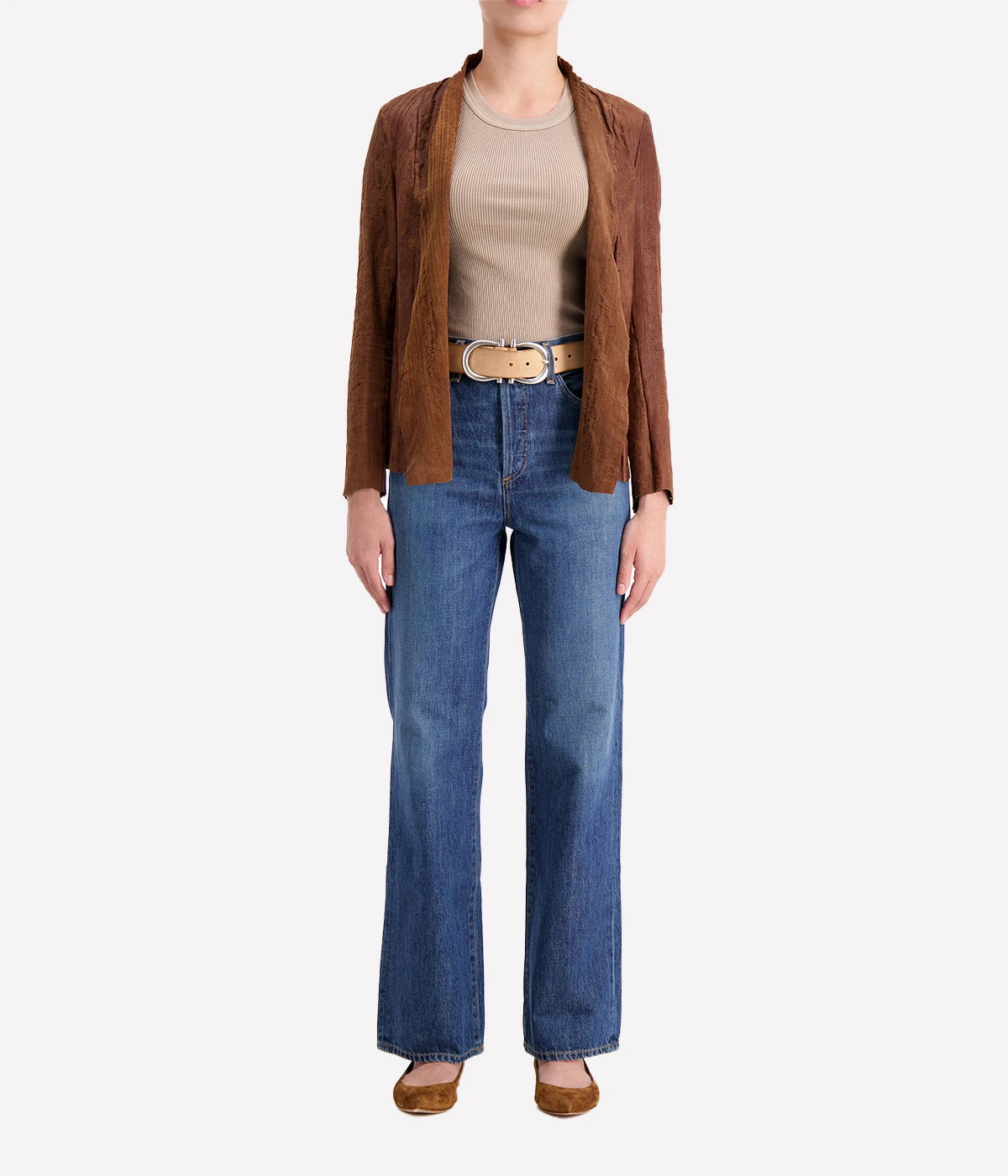 *FINAL SALE* Leather Jacket in Vimi Leather