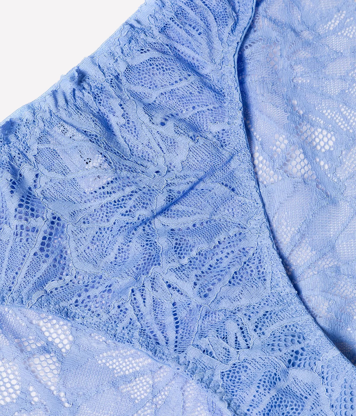 *FINAL SALE* Lena Graphic Lace Knicker in Cornflower
