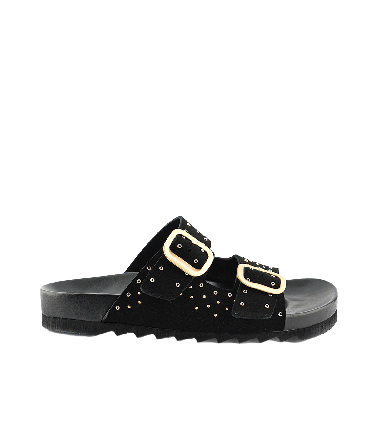 Experience Effortless Elegance with the Lexi Sandal in Camposcio Nero by Antenora
Elevate your footwear collection with the Lexi Sandal in Camposcio Nero, where luxurious comfort meets bold design. Crafted from soft suede in a sophisticated charcoal black hue, these double-buckle sandals are perfect for the modern woman who values both style and practicality.
Key Features:
Premium Material: Made from high-quality suede, the Lexi Sandal not only provides exceptional comfort but also ensures durability for