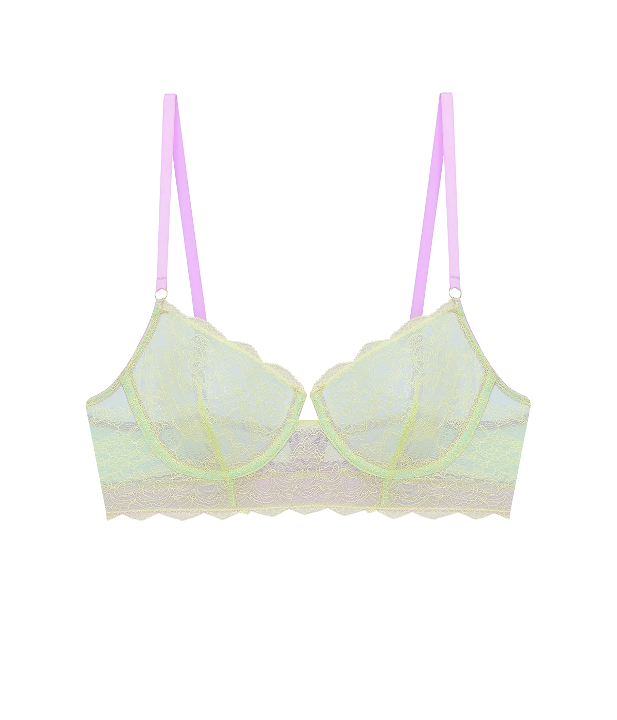 Devon Lace Underwire in Lime