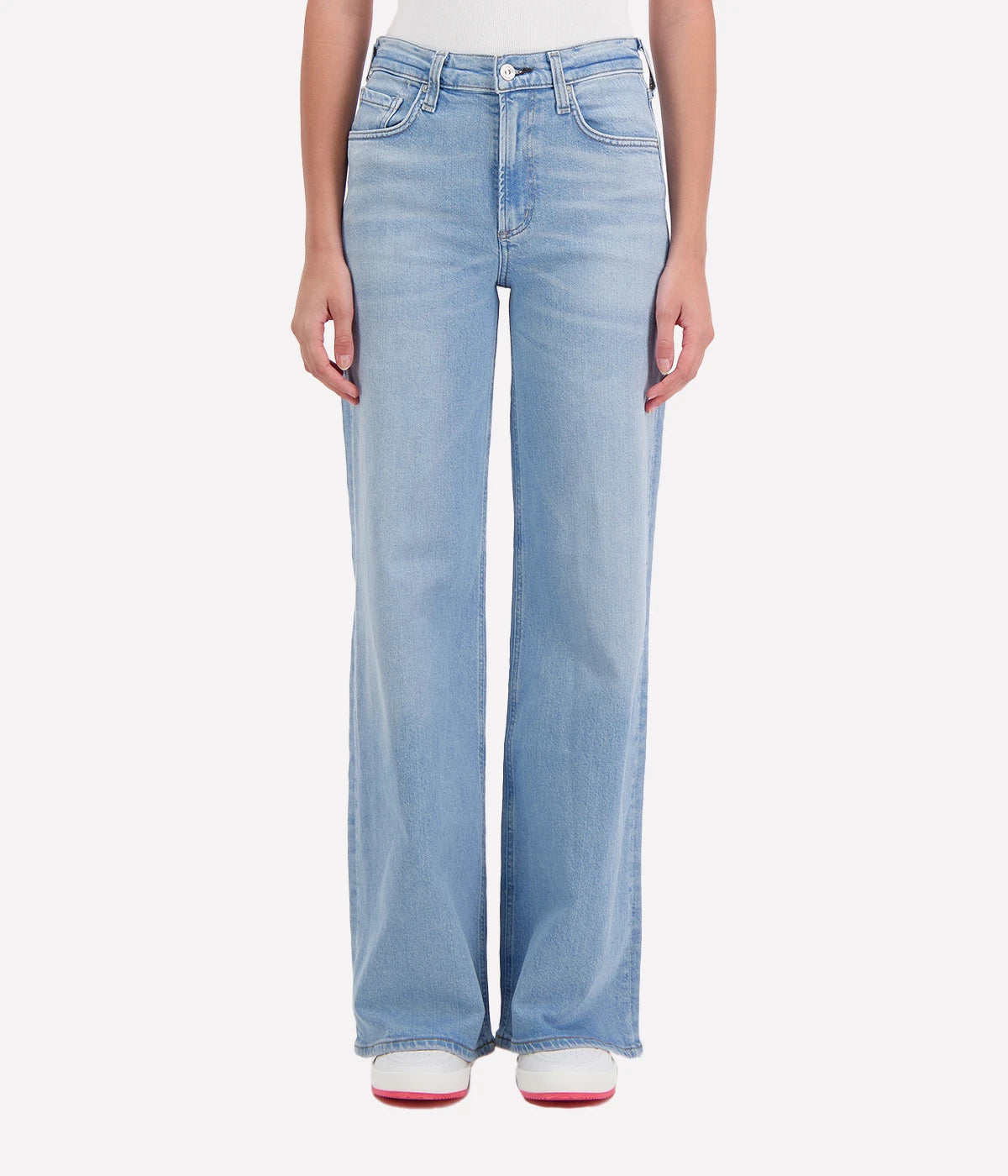 *FINAL SALE* Loli Mid Rise Baggy Jean in Neroli