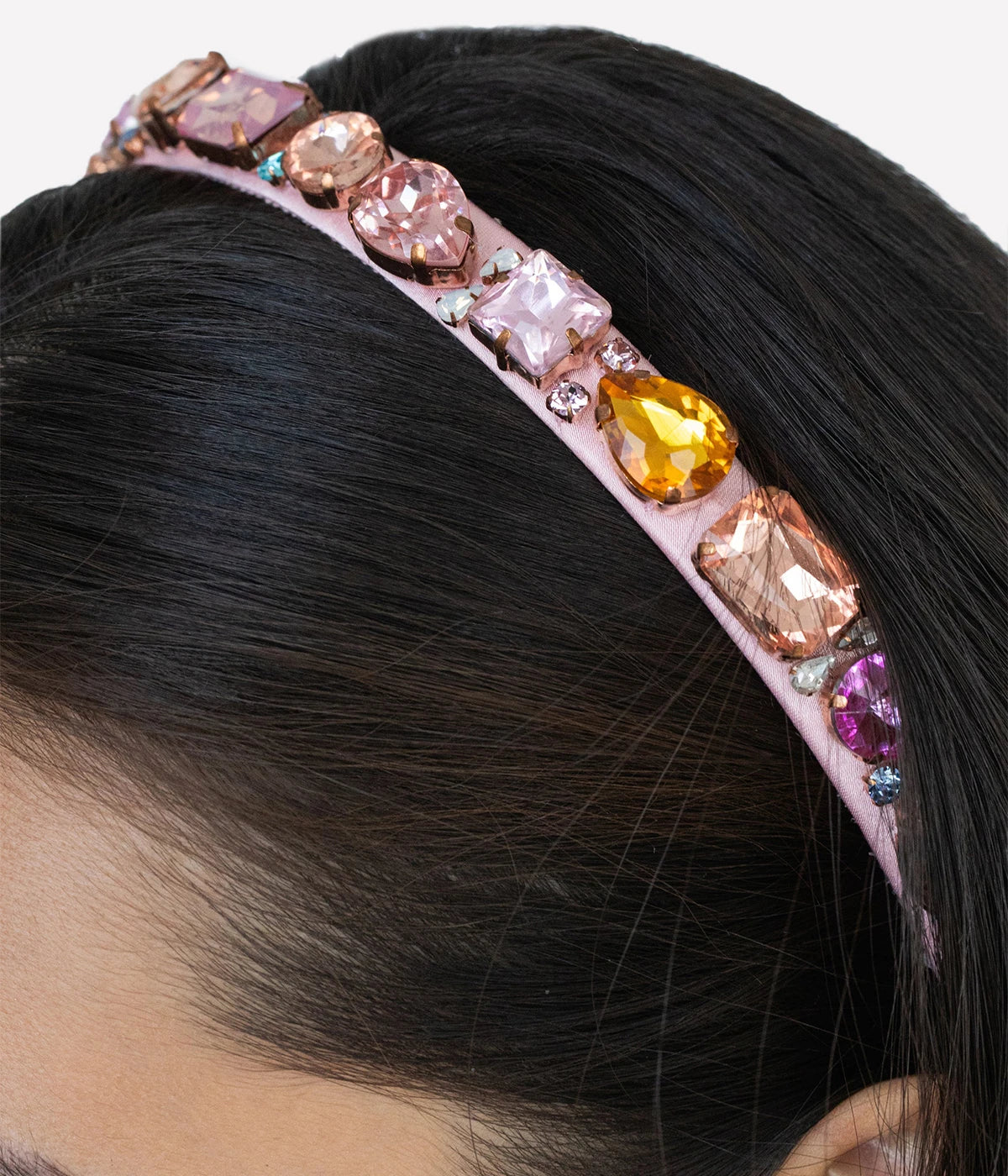Lucia Headband in Peony