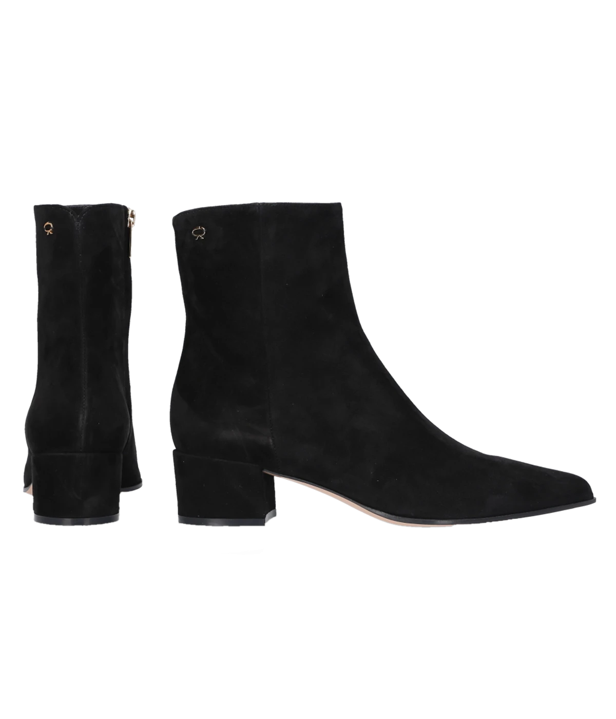 Lyell 45 Suede Boot in Black