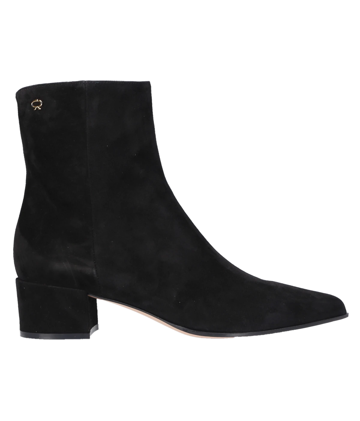 Lyell 45 Suede Boot in Black