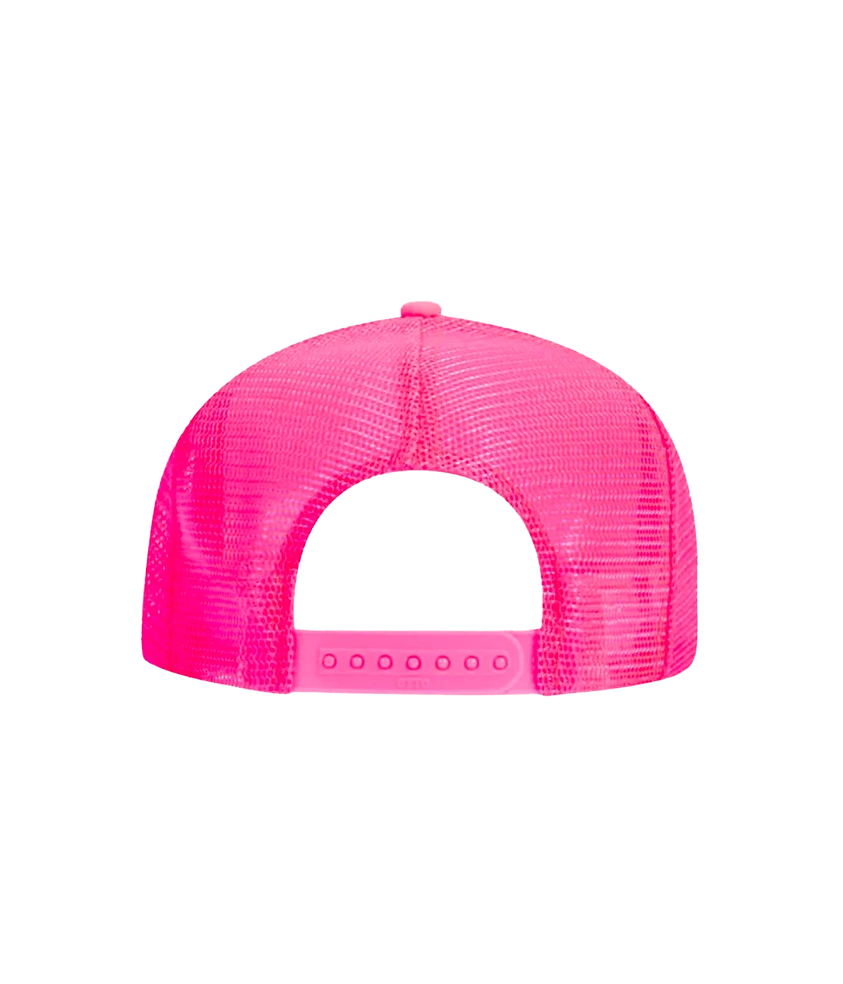 Malibu Trucker Hat in Neon Pink