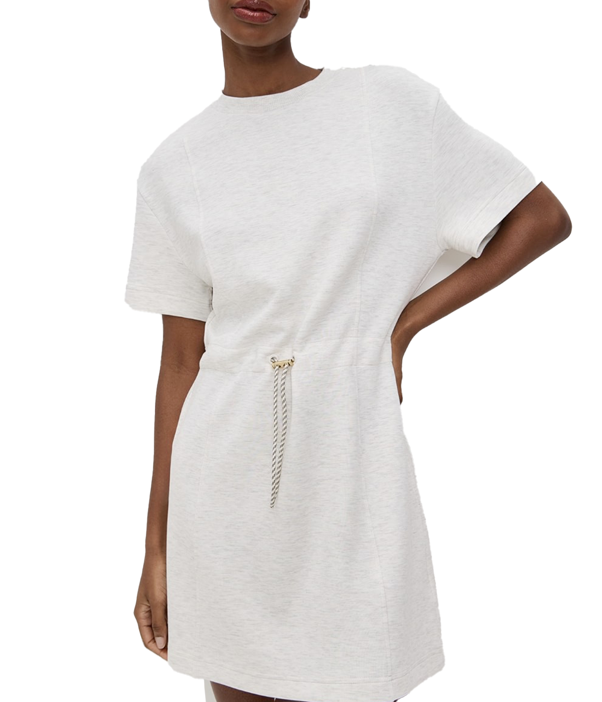 Maple Dress 2.0 in Ivory Marl
