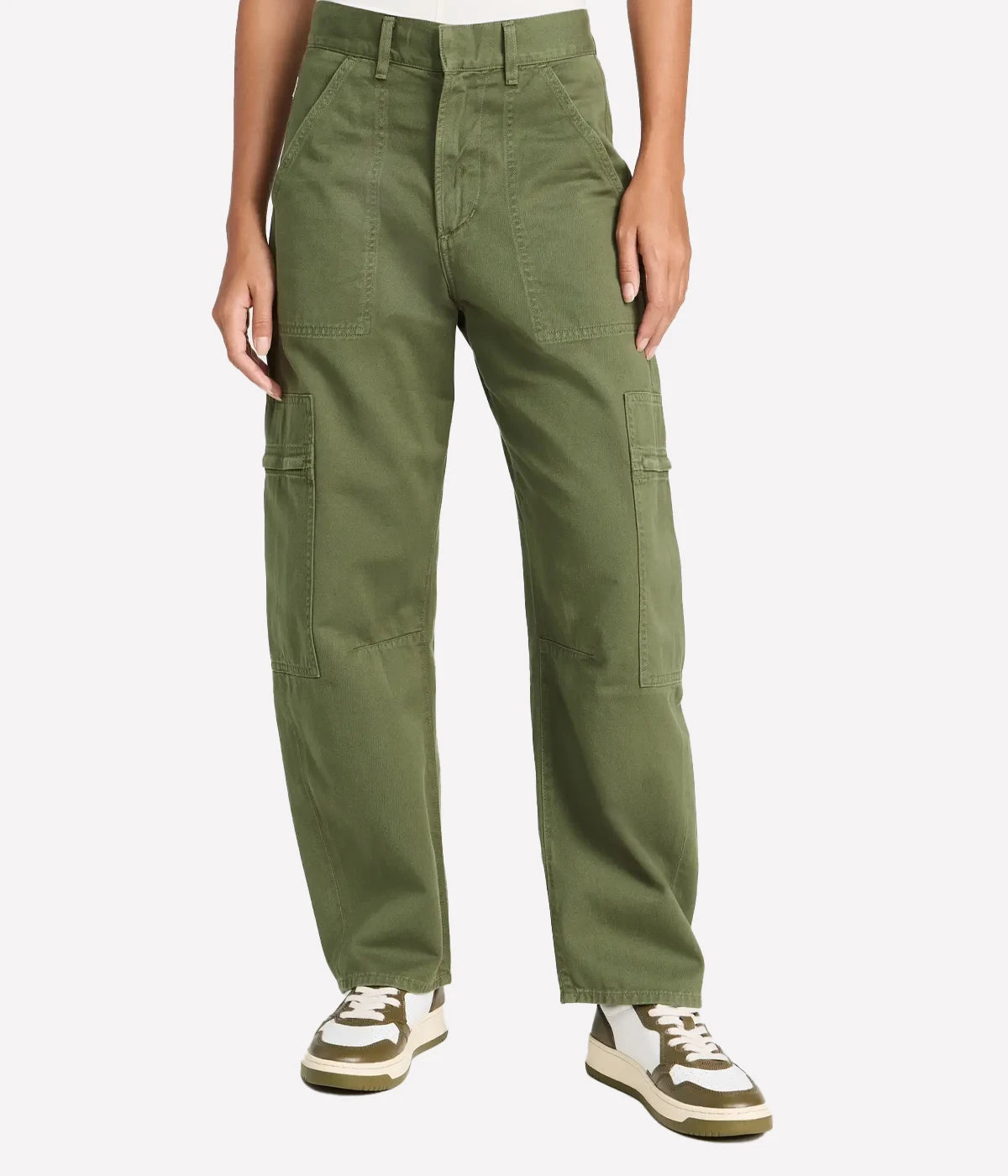 Marcelle Low Slung Cargo Pant in Surplus