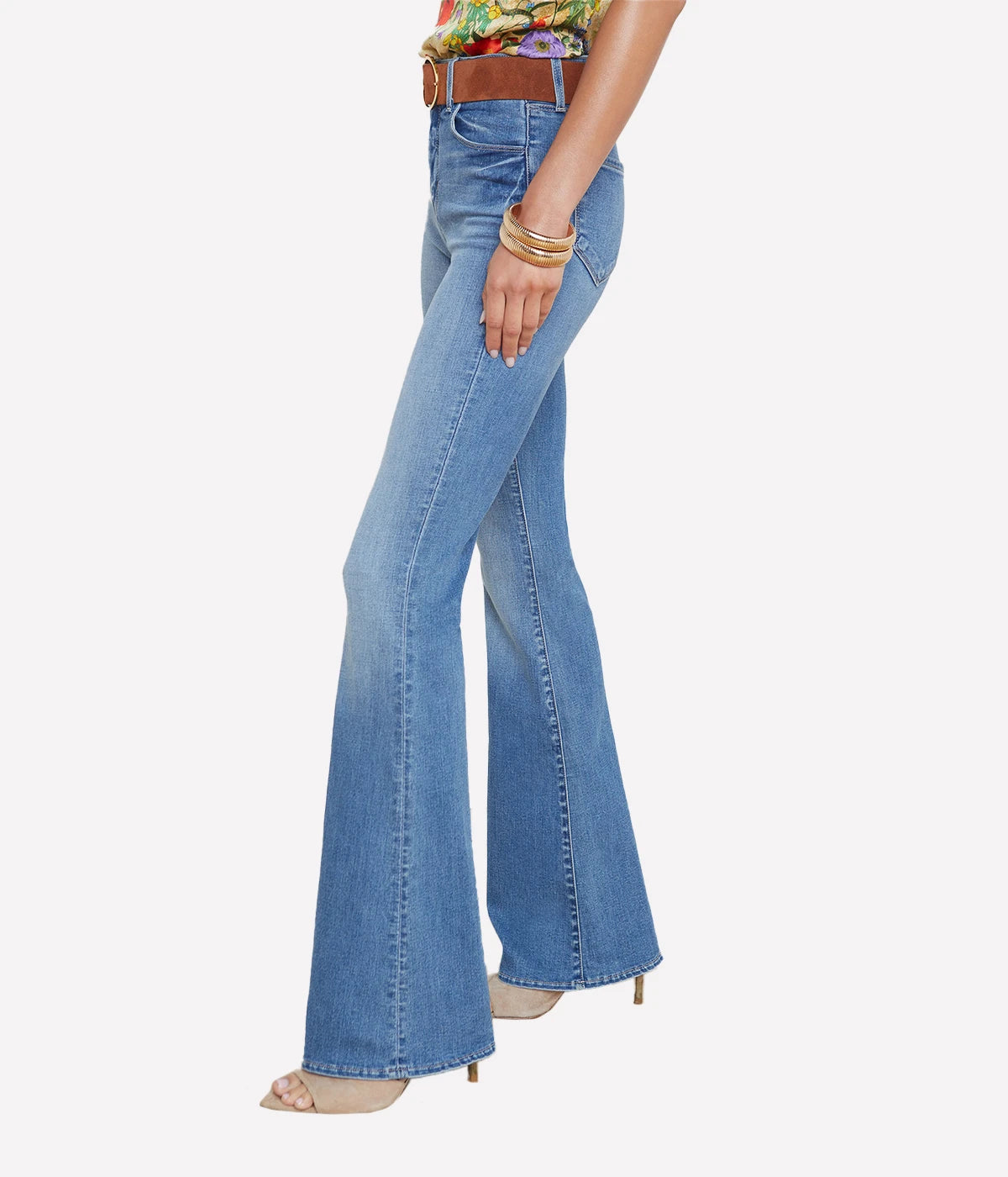 *FINAL SALE* Marty Flare in Garvey