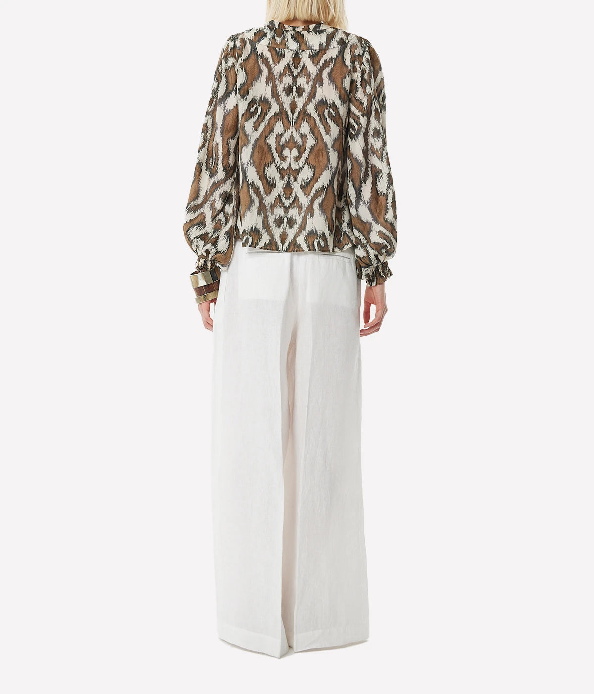 Moreno Vesta Blouse in Tobacco