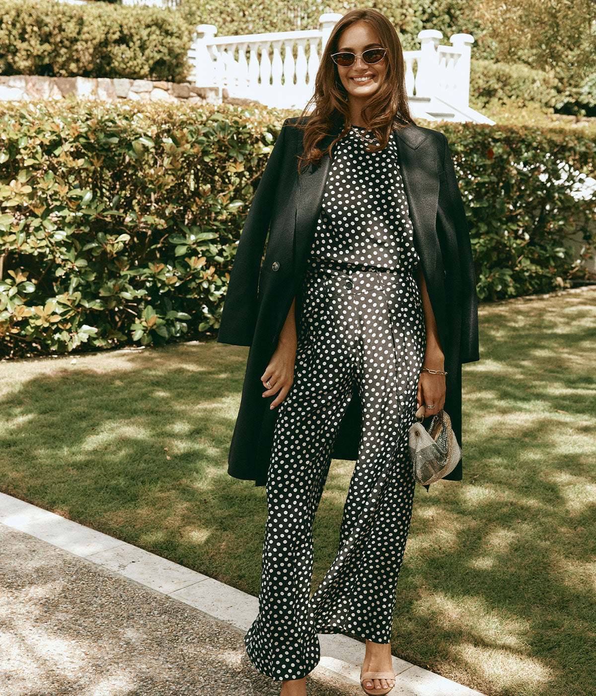 Caorle Top in Black & White