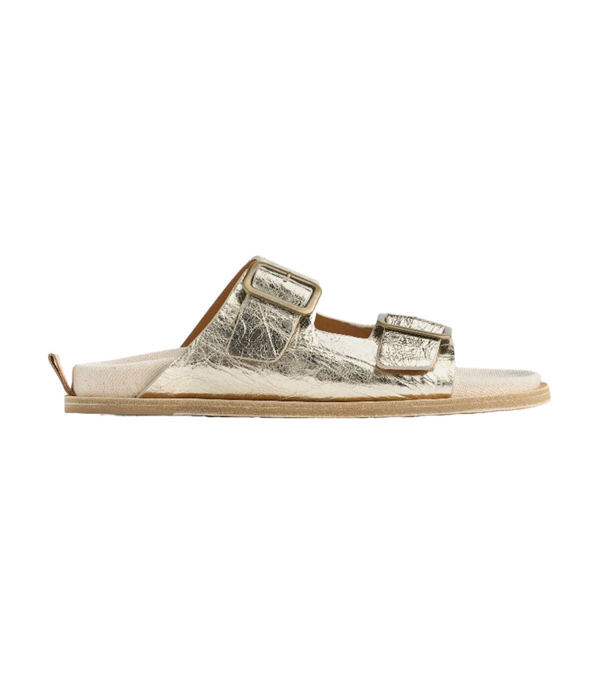 Croquel Leather Sandal in Plantino