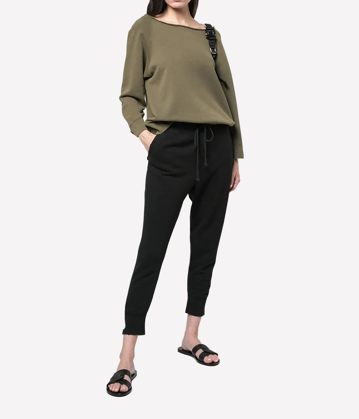 Nolan Pant in Washed Black