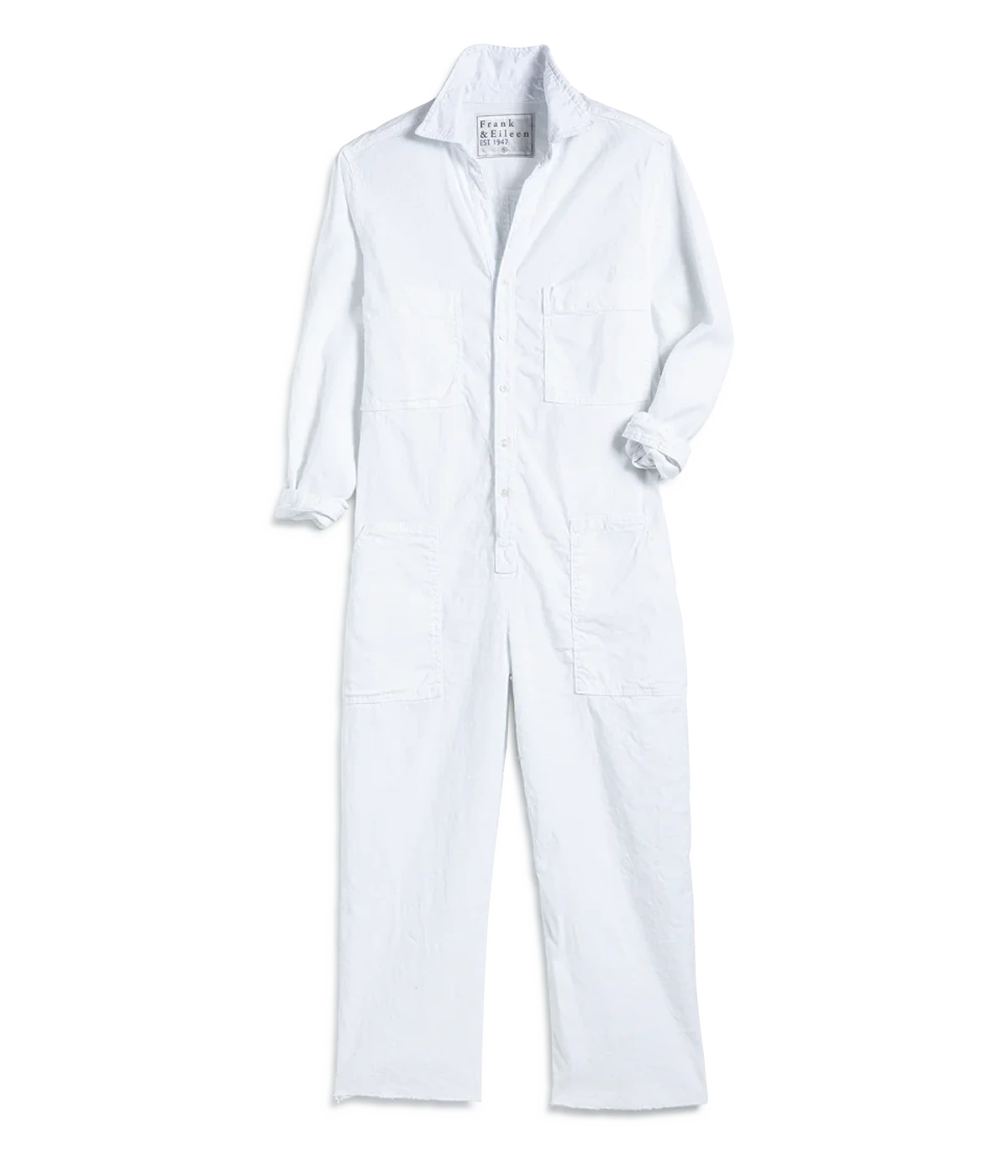 Northern Ireland Linen Playsuit in White